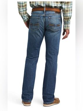 Ariat Men's M7 Merrick Stackable Branson Slim Fit Straight Leg Jeans 38/32